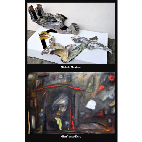 Gianfranco Duro e Michele Mautone  &ldquo;Tracce-Materie&rdquo;